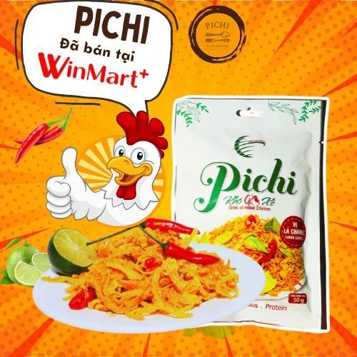 Khô Gà Pichi CHÍNH HÃNG chứng nhận AN TOÀN VSTP Vị Truyền Thống / Vị Lá Chanh Ăn Vặt 50/100G